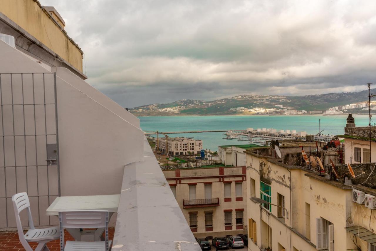 Velasquez Appartements Fast Wifi And Ocean View Tánger Exterior foto