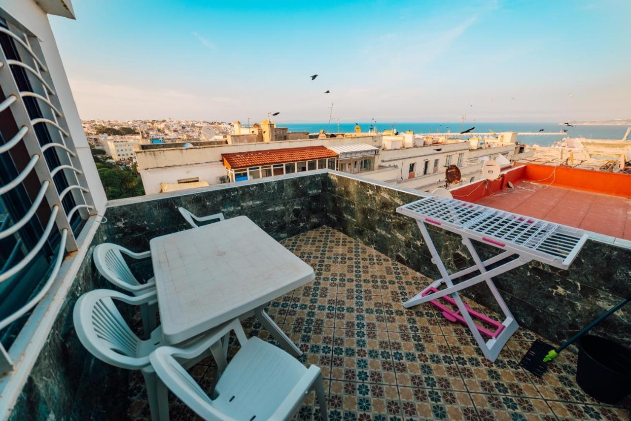 Velasquez Appartements Fast Wifi And Ocean View Tánger Exterior foto